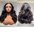 Virgin wavy wig